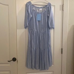 Sonnet James Stripped Dress Size M